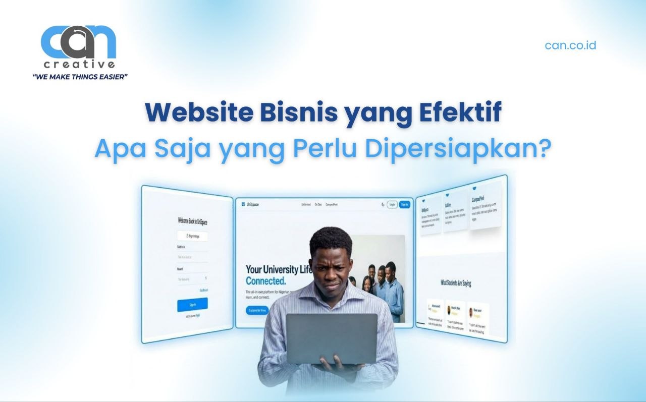 Website Bisnis yang Efektif: Apa Saja yang Perlu Dipersiapkan?