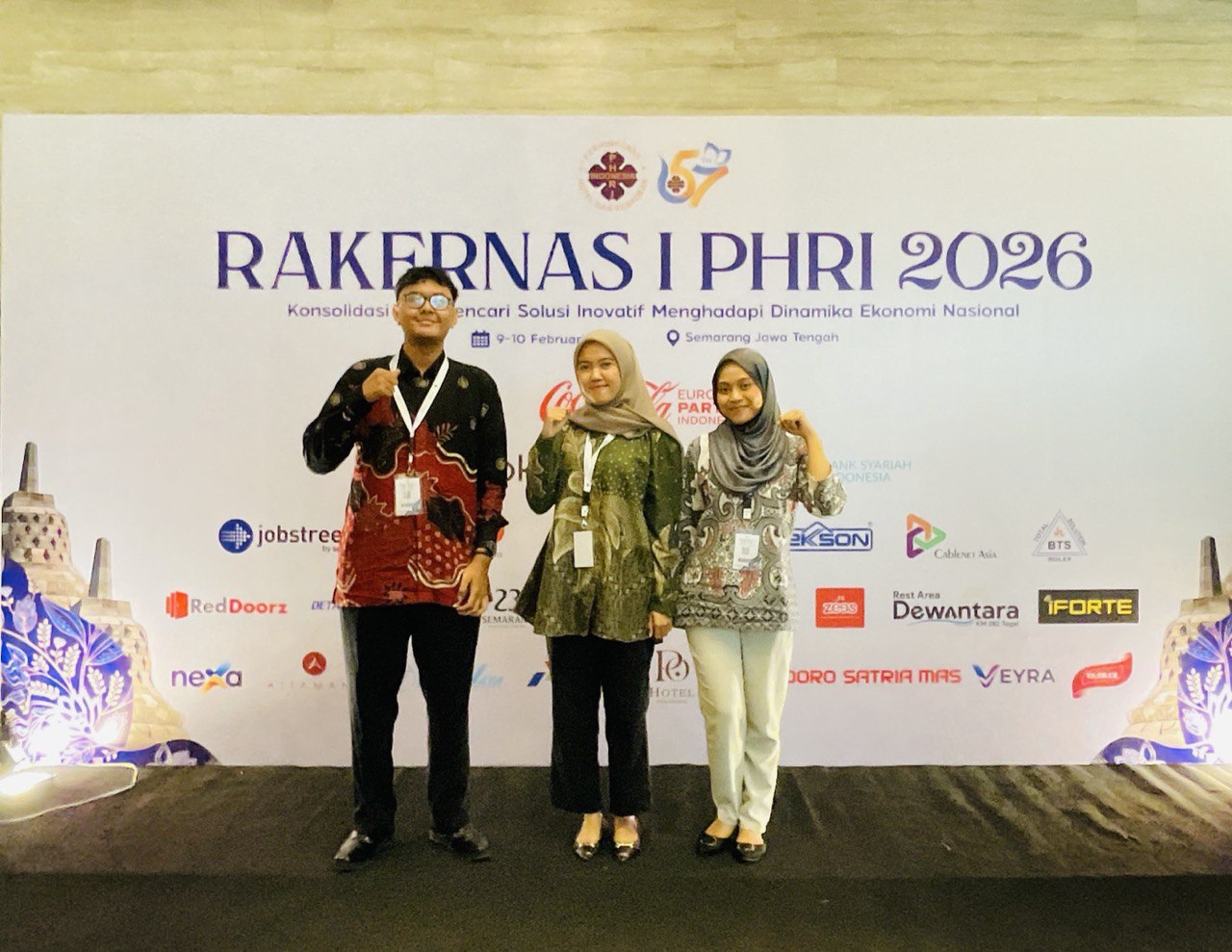 Tim CAN Creative mengikuti Rakernas PHRI 2026
