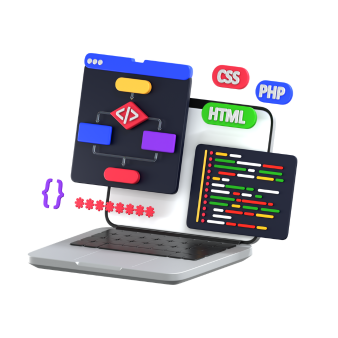 Ilustrasi Front End Developer