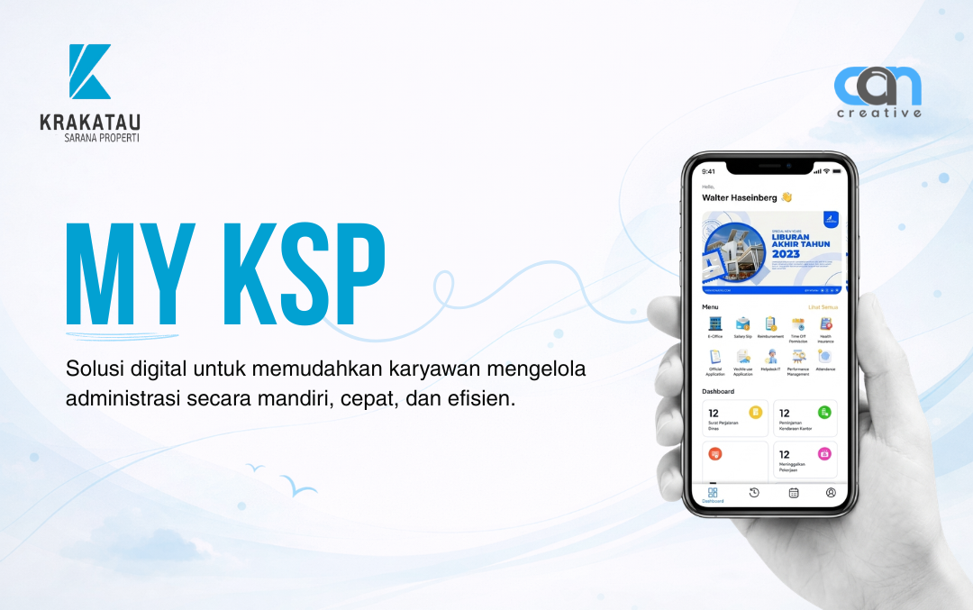 Tampilan proyek digital My KSP