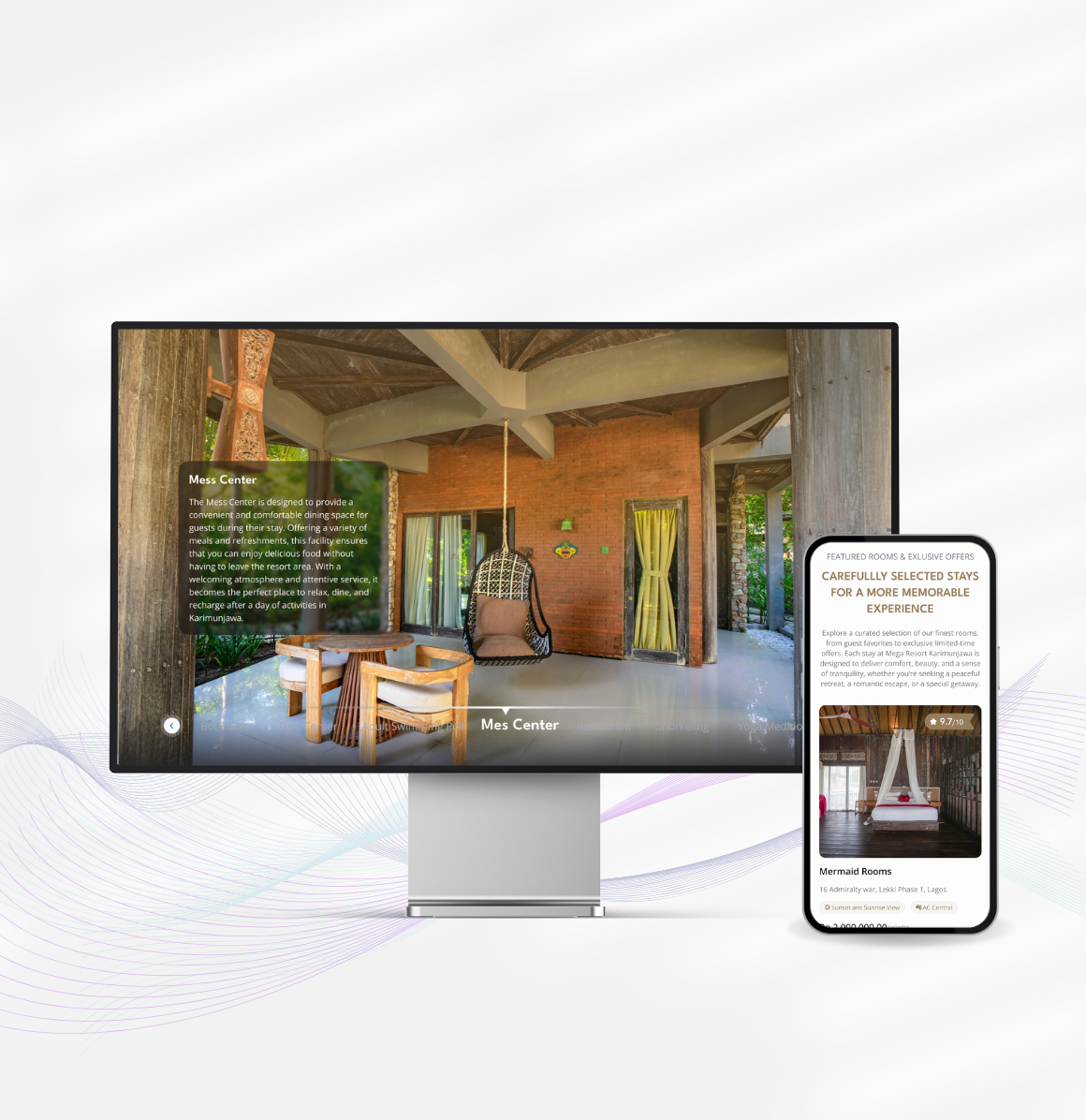 Fitur dan solusi digital Mega Resort Karimun Jawa